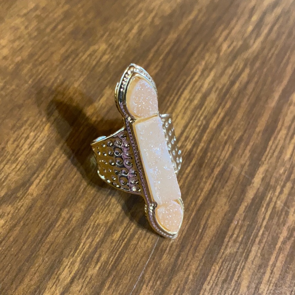 Adjustable Gold Band Ring